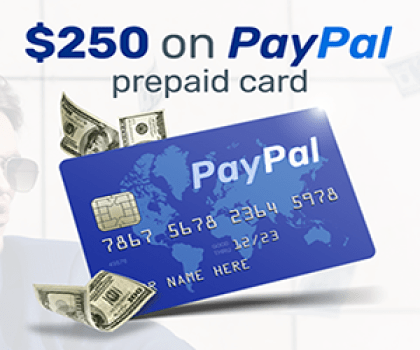 Win PayPal Prepaid Card