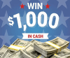WIN $1000 cash prize