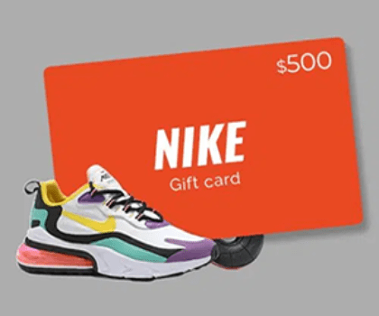 win Nike Gift Card