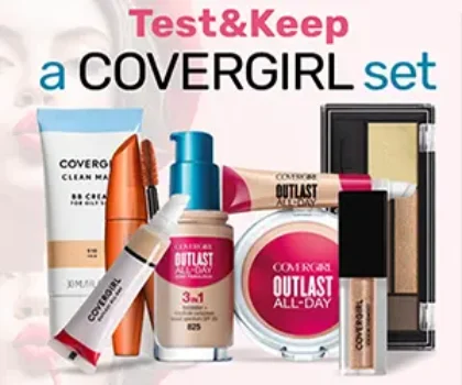 Test & Keep Covergirl Set