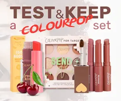 Test and Keep ColourPop Set