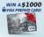 Win $1,000 Visa
